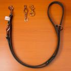 adjustable leather leash